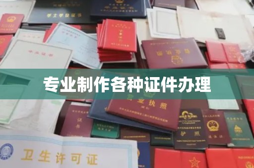 武宁专业制作各种证件办理